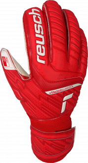Reusch Attrakt Grip Finger Support Junior 5172810 3002 weiss rot front